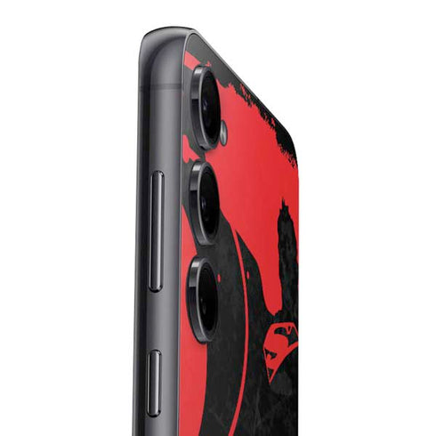 DC Comics Superman Silhouette Flying Galaxy S25 Skin